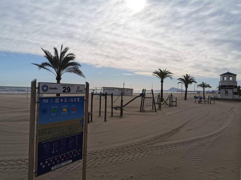 Апартаменты Playa Gandia Segunda Linea ,Vistas Al Mar Playa de Gandia Экстерьер фото