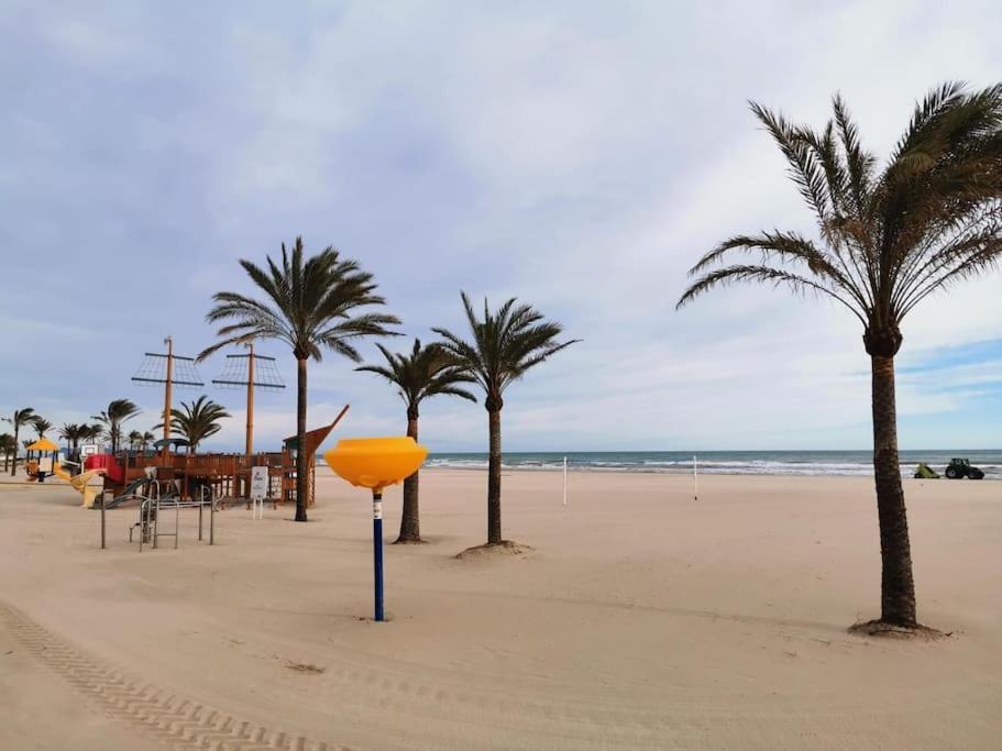 Апартаменты Playa Gandia Segunda Linea ,Vistas Al Mar Playa de Gandia Экстерьер фото